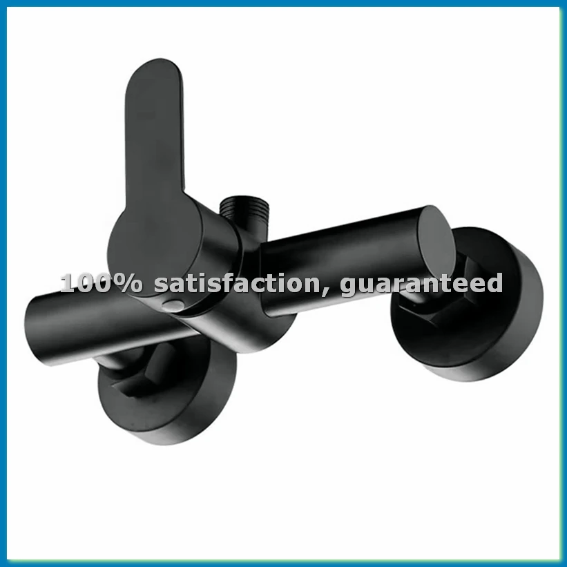 

Stainless Steel Bathroom Shower Faucet Wall Mounted Triple Tub Faucet Hot and Cold Water Mixing Valve Faucet-A69M