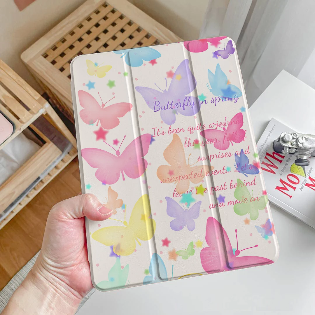 

Прозрачный акриловый чехол с принтом для iPad Air 11 2025 A16 11th Pro11 M4 M2 iPad pro12.9 для iPad Air5/4 10,9 10th Защита планшета