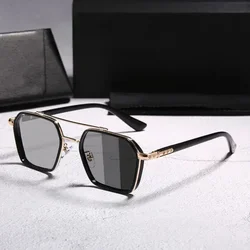 2024 New Intelligent Photochromic Sunglasses Professional Day Night Driver Sunglasses UV400 Retro Luxury Design Glasses Vintage