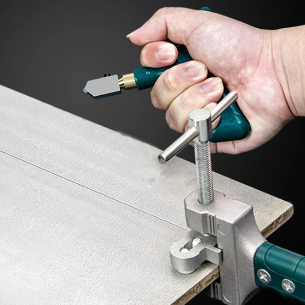 Tile Glass Cutter Set Ceramic Floor Cutter Porcelain Cutter Ceramic Cutting Scratcher For Tile Glass Cutting Construction Tools