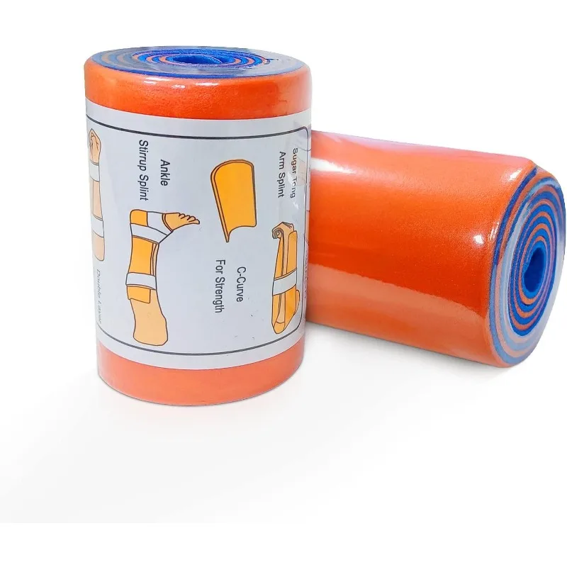 

2PCS First Aid Universal Aluminum Splint Roll Medical Survival Polymer For Fixture Bone Emergency Medical Kit Outdoor Travel