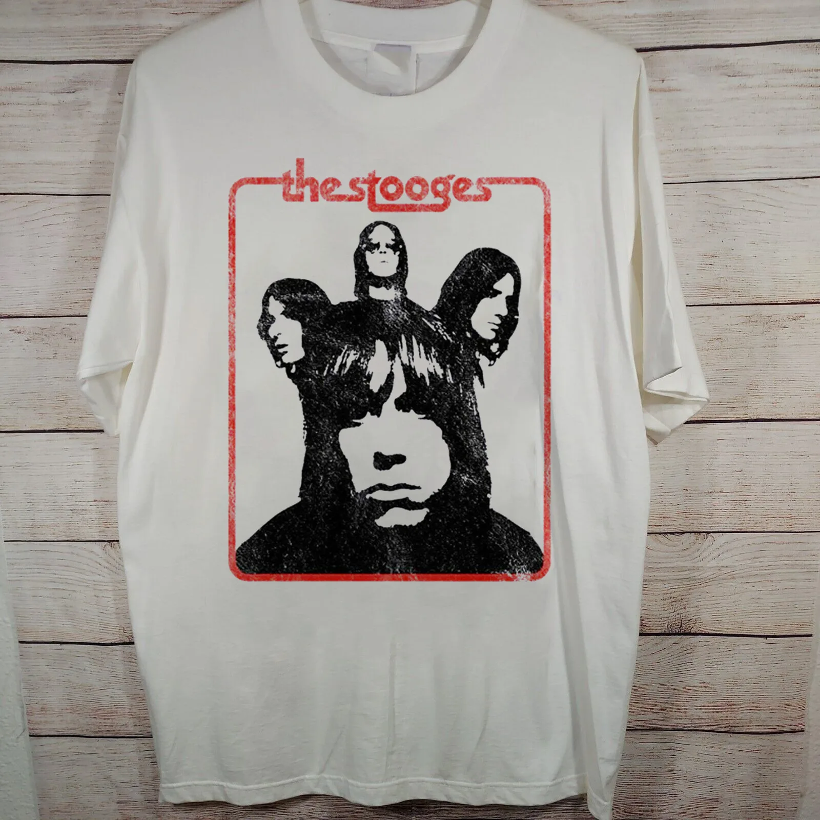 Rare The Stooges And Iggy Pop T Shirt Full Size S-5XL SE216