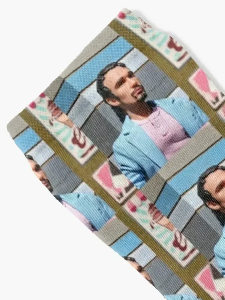 The James Franco Doll Socks luxe Stockings cartoon Men Socks Women's