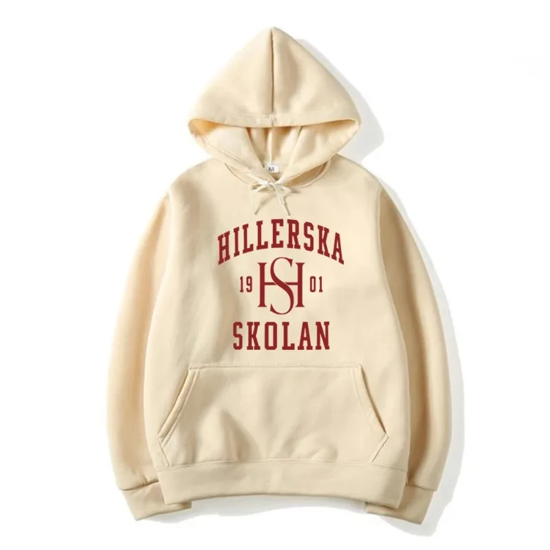 Young Royal Fashion Comfort Hoodie Hillerska Skolan Hooded Sweatshirt Hillerska-Skolan Pullover Wilhelm and Simon Tv Show Hoodie