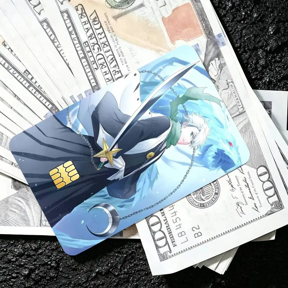 Toshiro Hitsugaya Bleach Credit Card HD Stickers Premium matte film effectively prevents fingerprints and daily abrasion.