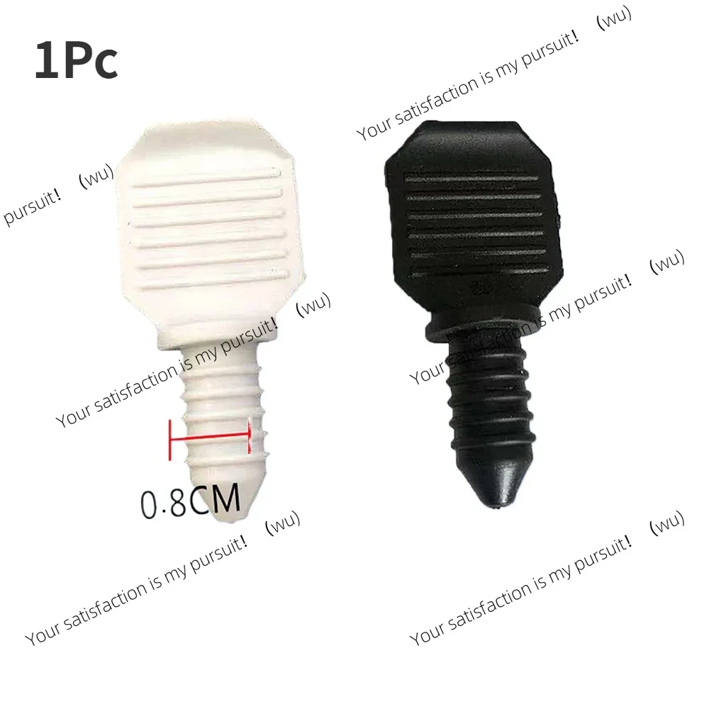 2Pc Drain Pump Sewage Pipe Plug Black/White For Samsung /Haier /LG /Midea Drum Washer