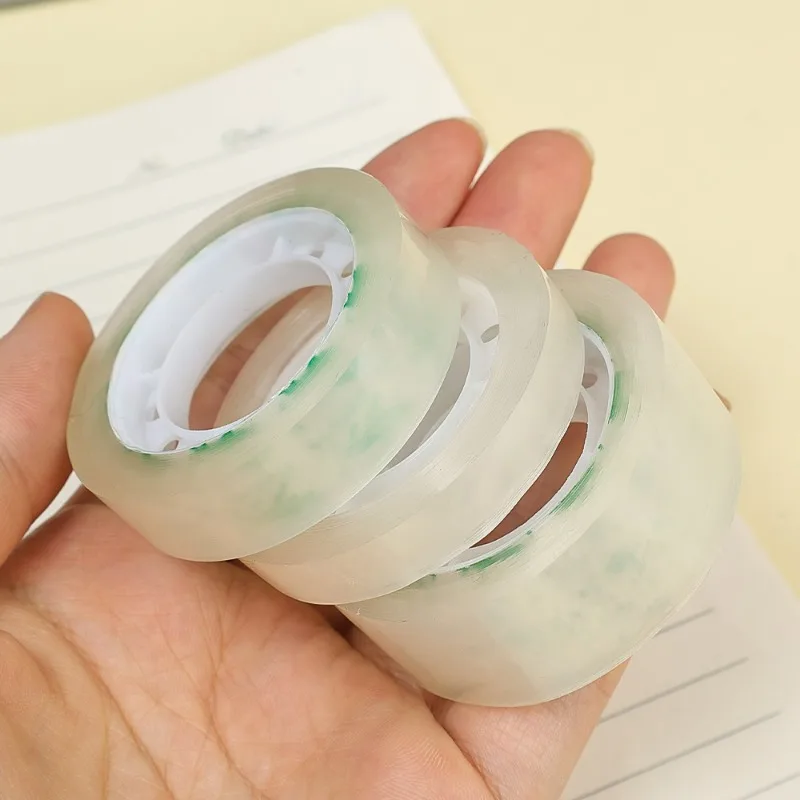 10-1 Rollen transparentes Klebeband Nachfüllungen klare Klebeband Nachfüllungen für Spender unsichtbare Bänder für Büro Heims chul bedarf 18/12/8mm