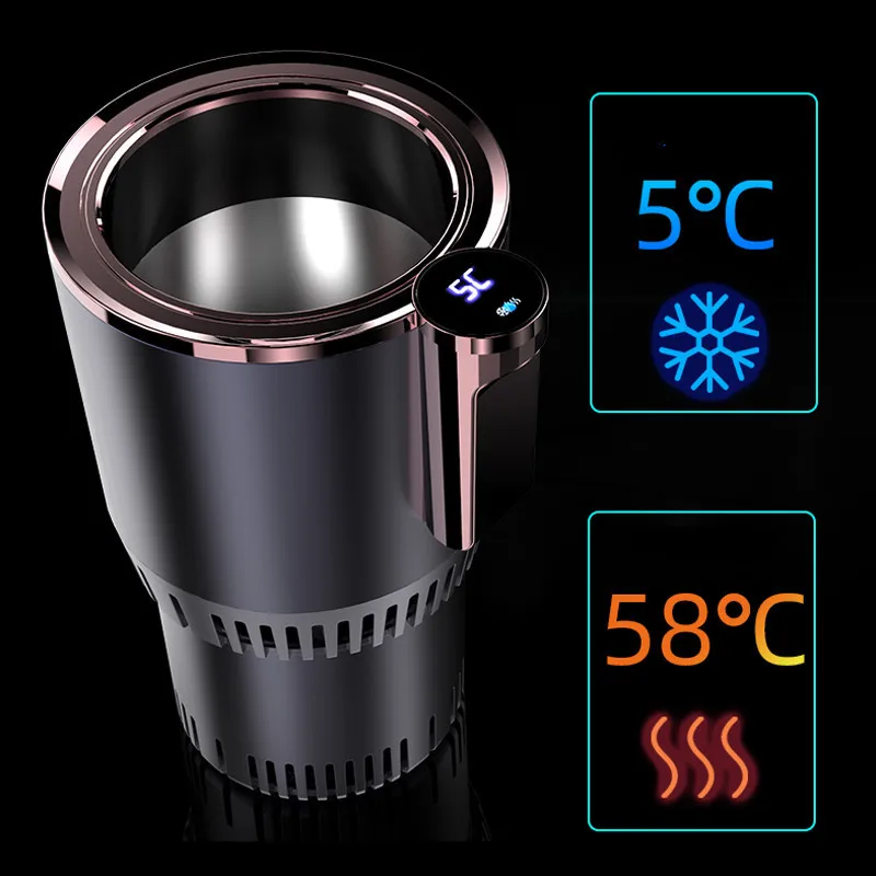 Car Interior Kits Beverage Holder Warmer and Cooler DC 12V Electric Heating Car Cup Auto Drink Cooling and Heating Cup Holder view 5