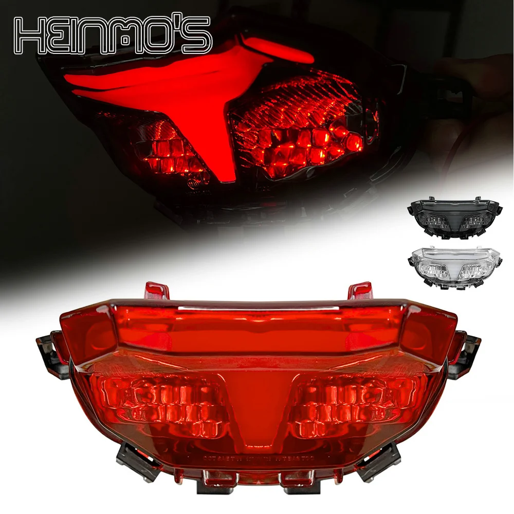 2025 MT09 LED Tail Brake Light For Yamaha MT-09 MT 09 SP Y-AMT 2024 Taillights Turn Signal Blinker Rear Running Lights Lamp