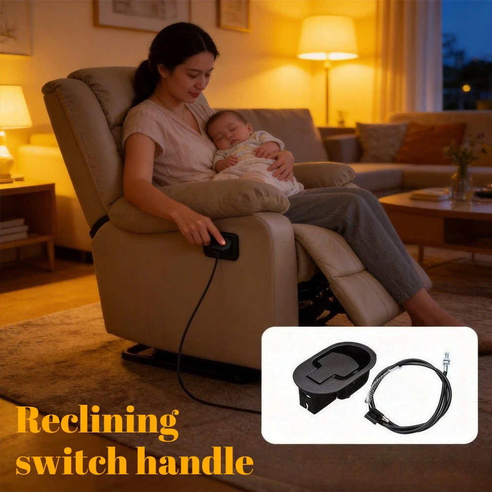 Sofa Recliner Pull Handle Replacement Parts Couch Release Lever Hardware Chair Pull Handle Furniture Tools Accessories