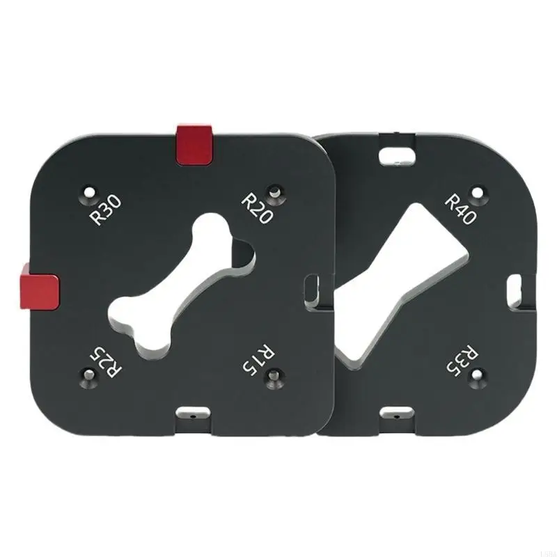 Router in alluminio Modello maschere d'angolo per archi precisi che taglia 15-R30/R35-R50