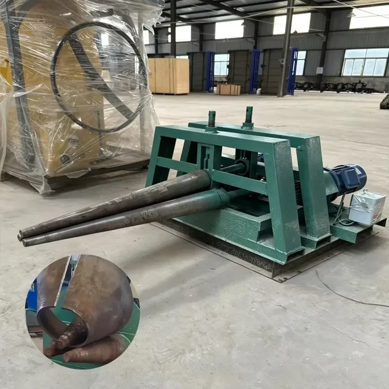 CE Certification Multi-Material Conical Plate Bending Machine 1-4m/min Speed 600mm Working Length Steel Cone Forming