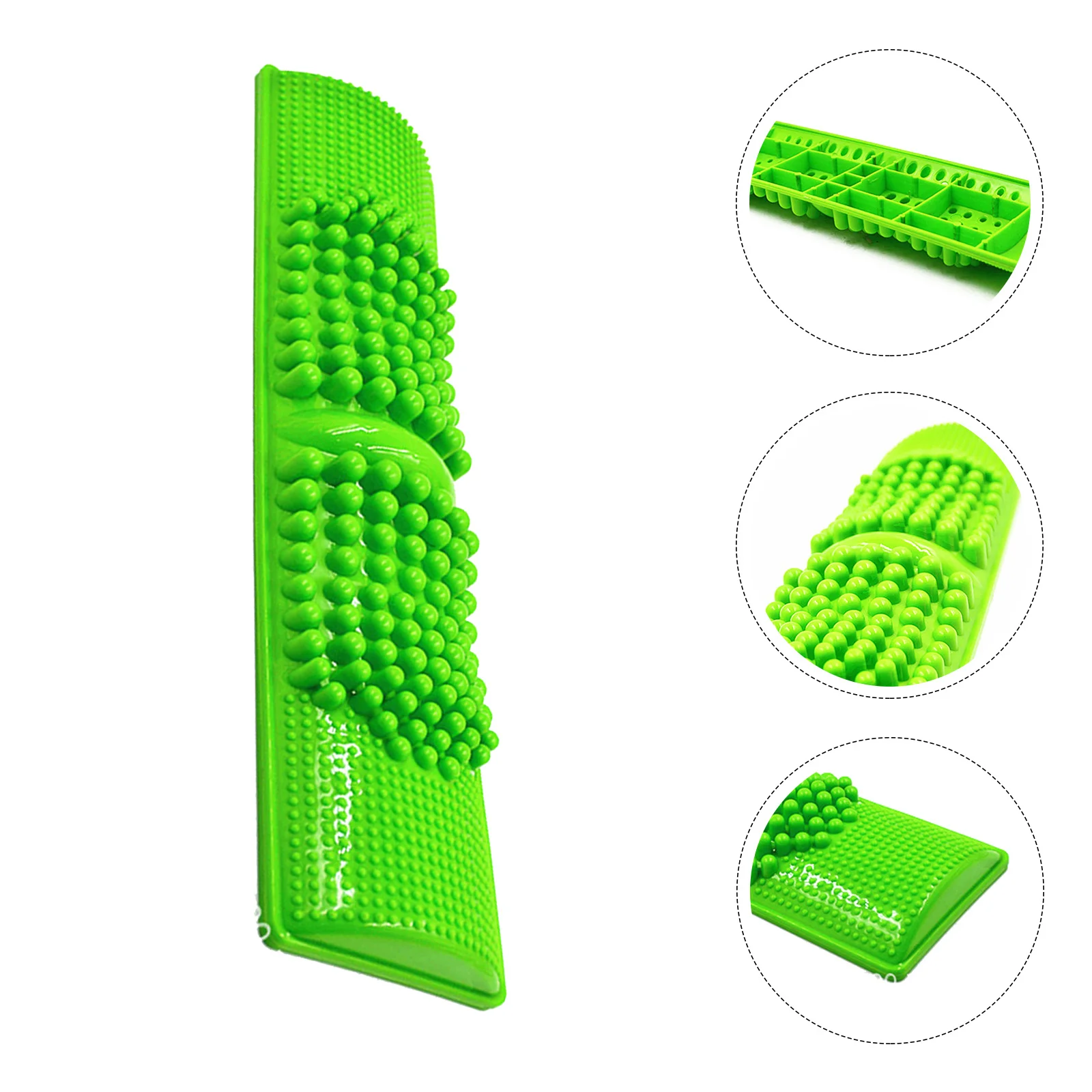

Plastic Foot Massager with Reflexology Design Acupressure Massage Pad for Feet Calf Bath Spa Comfort Relief Rolling Mat Therapy