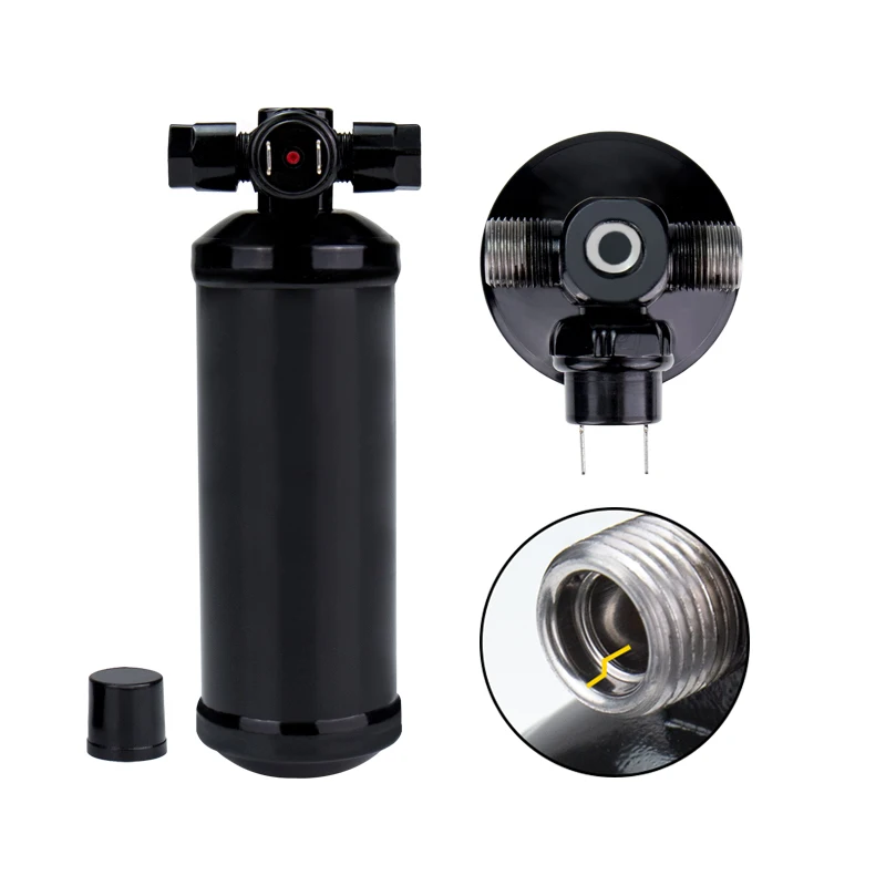 Filtro acumulador secador receptor 515-3R # 6 hilos 3/8 con interruptor para aire acondicionado automotriz A/C