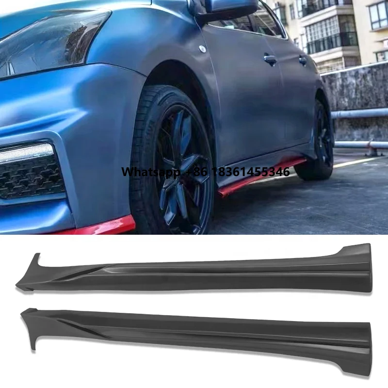 

2011-2015 Front Facelift Rear Bumper Car Parts Side Skirts Body Kit Conversion Nismo Style Bumper Kit Tiida Hatchback