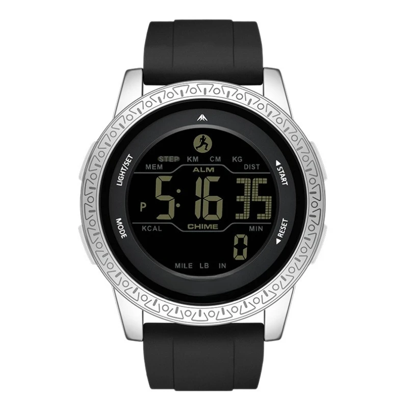 

Outdoor sports watch calorie pedometer chronograph alarm clock student party mountaineering waterproof