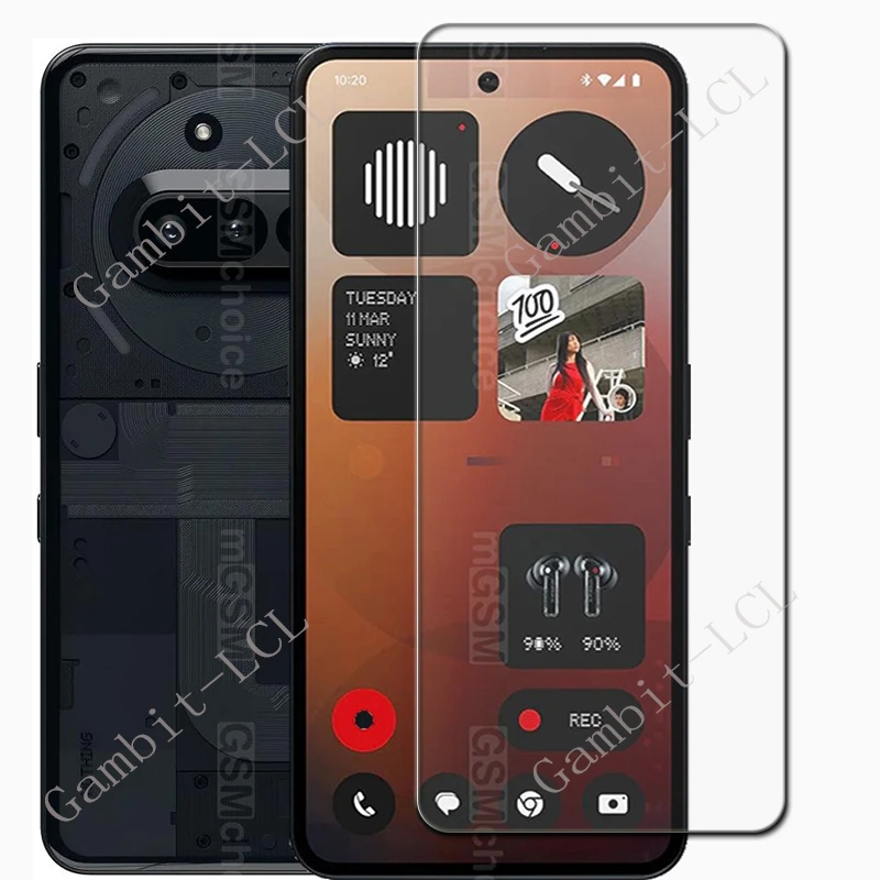 4PCS Für Nothing CMF Telefon 1 CMFPhone1 2 2A Plus 3A Pro Phone1 Phone2 Phone2a Phone3A Screen Protector gehärtetem Glas Film Abdeckung – Detail 5