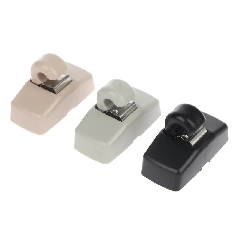 2Pcs Auto Sun Visor Clip Sun Visor Clip Hook Bracket Hanger Car Accessories