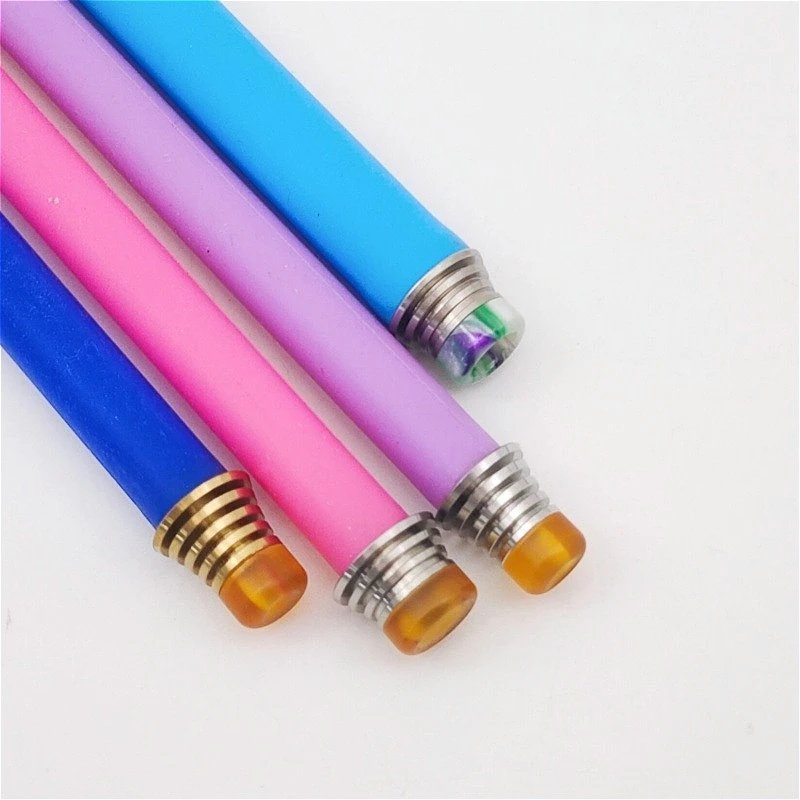 1PC 510 810 Drip Tip Stainless Steel Resin PEI Tower Shaped Straw Joint - view 4