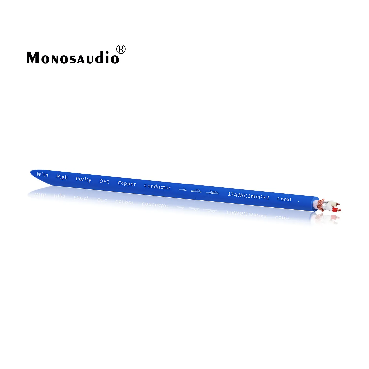 China MONOSAUDIO Musi A204 Series 5N Oxygen-Free Copper Hi-Fi Audio Signal Stranded Wire