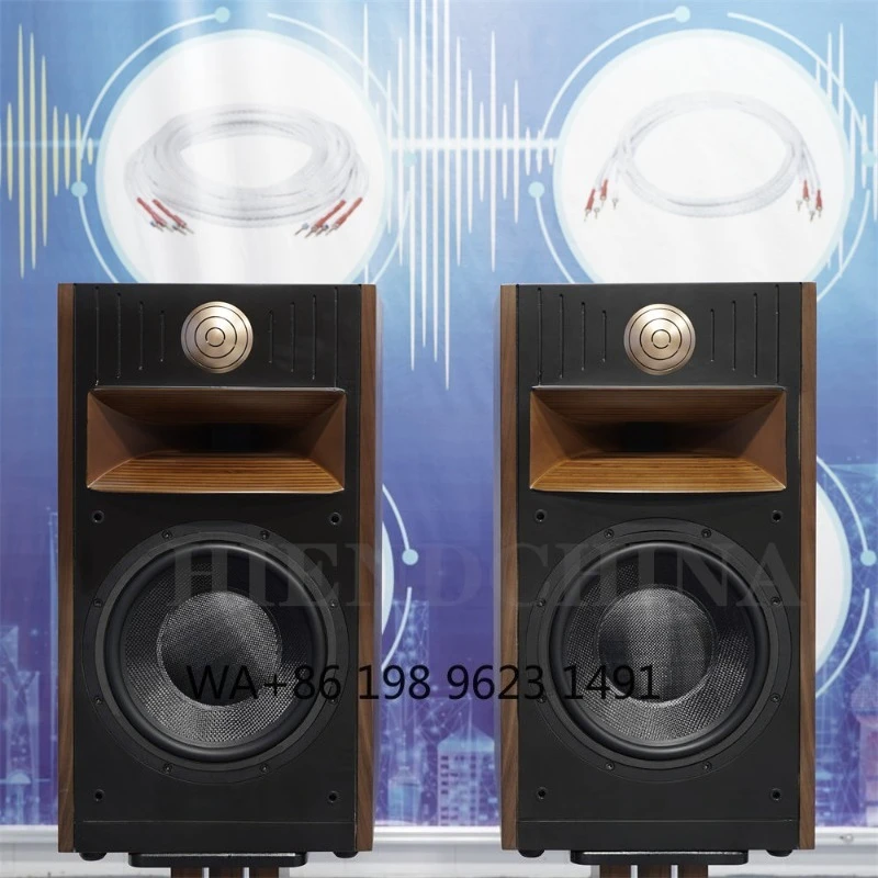 10 Inch 180W Bookshelf Speaker 8Ohm Horn Tweeter Y80 HiFi Passive Home Theater