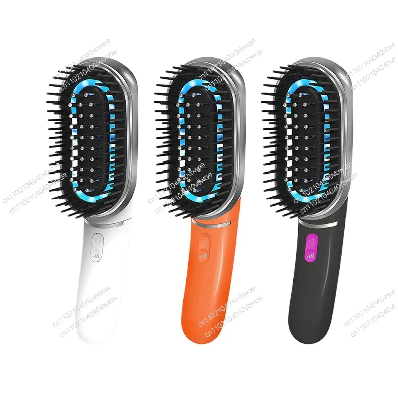 

Scalp Massager Comb with Red/Blue Light - Electric Hair Growth Stimulator for Scalp Care