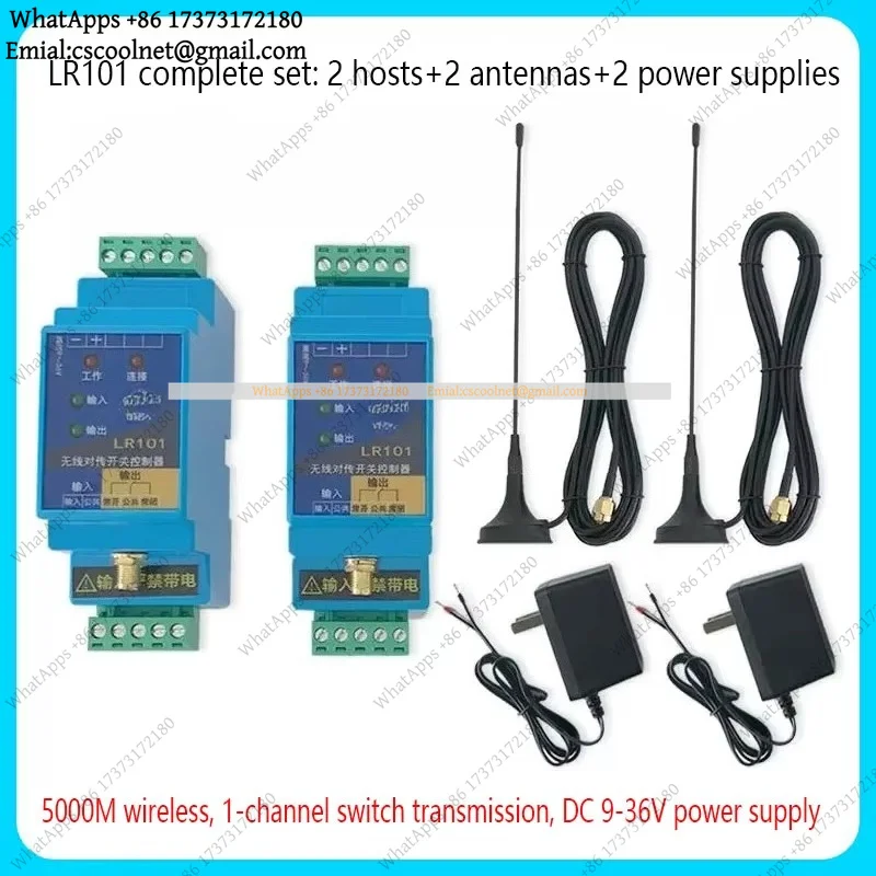 Wireless Remote Control Relay Switch Output Water Pump Float Control Transmission Module