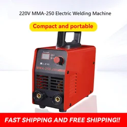 MMA250 Portable Welding Machine Inverter Arc Electric Welder Current Adjustable Compac Inverter DC Welding Machine for Home Use