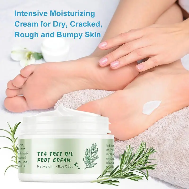 Chaps repair chaps peeling crevices Foot care Foot care Anti-freeze crease moisturizing tea tree foot care cream