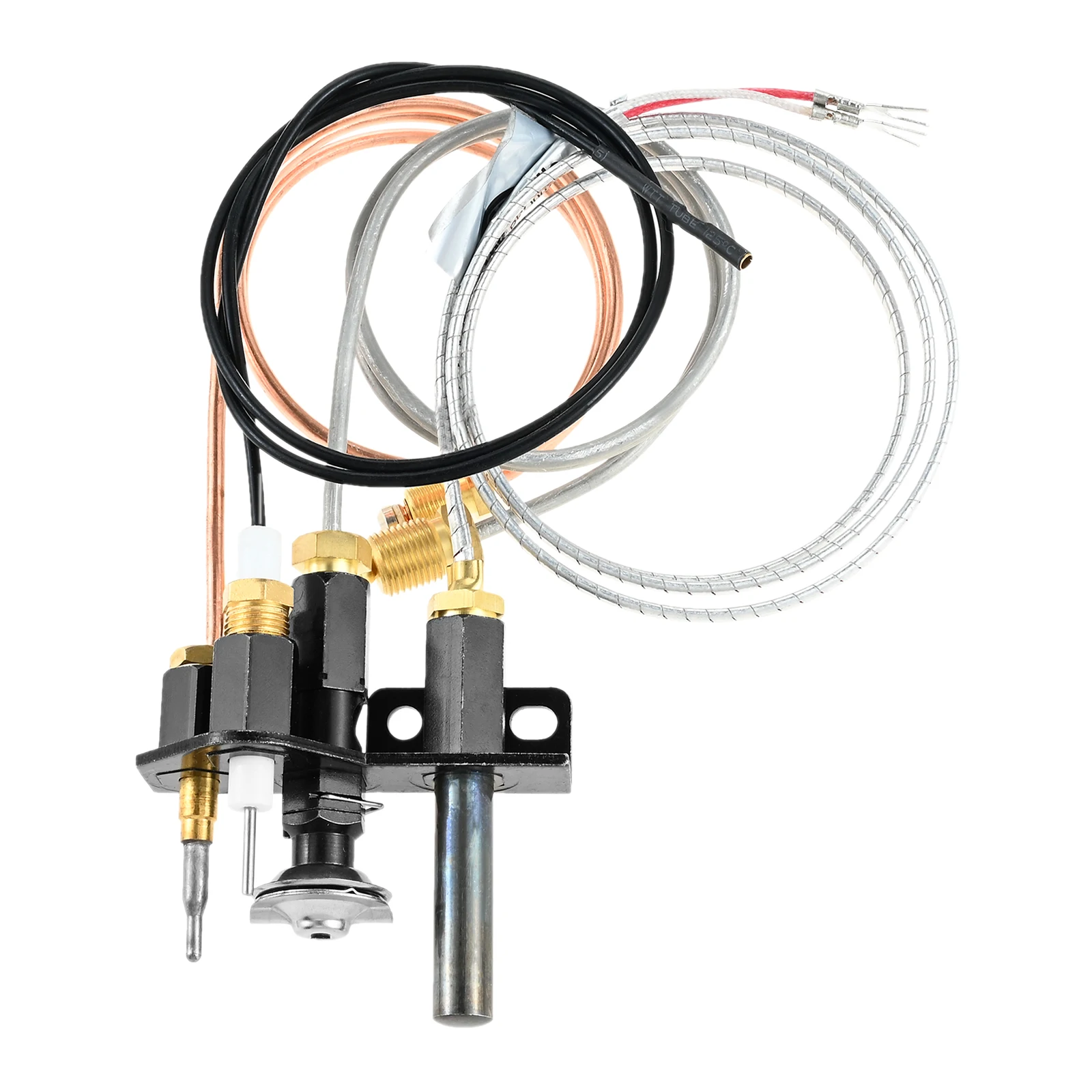 1Pc 69L18 Propane Gas Pilot Assembly Kits for Elite Merit Astria Fireplaces J4118 Pilot Replacement Parts with Thermocouple