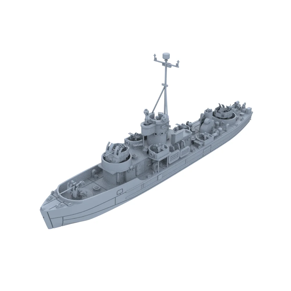 USS Landing Craft Support LSM  - огляд і ціна Model Kit Uss Enterprise