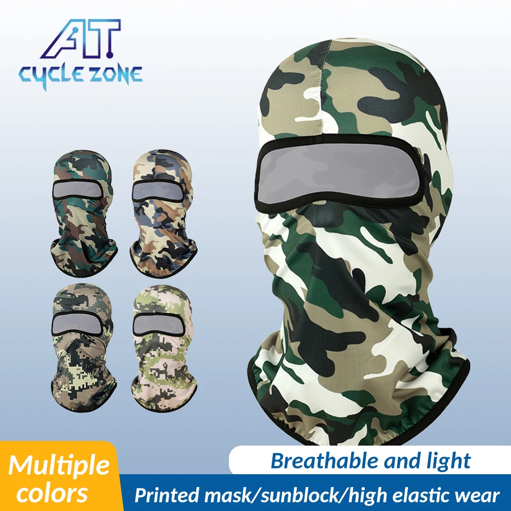 Bicycle Balaclava Full Face Scarf Cycling Neck Head Warmer Windproof Climbing Sports Scarf  Breathable Cycling Full Face Mask