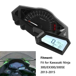 LCD Digital Motorcycle Gauge Speedometer Odometer Speedo Meter For Kawasaki Ninja300 EX300 2013 2014 2015 2016 2017
