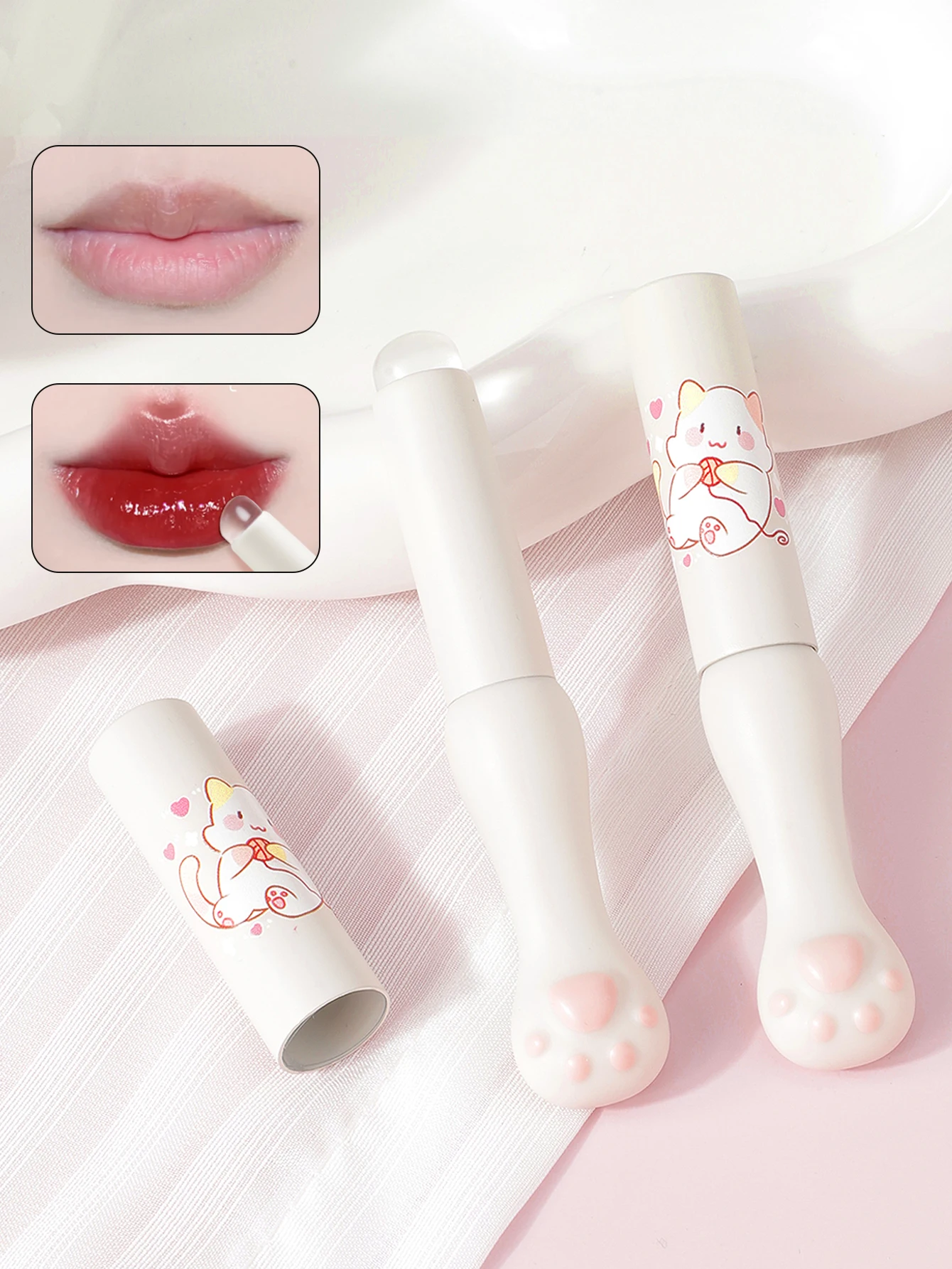 Silikonowy pędzelek do ust Cat's Claw Design Gentle Lips Wielofunkcyjne akcesorium do makijażu dla profesjonalnego wyglądu