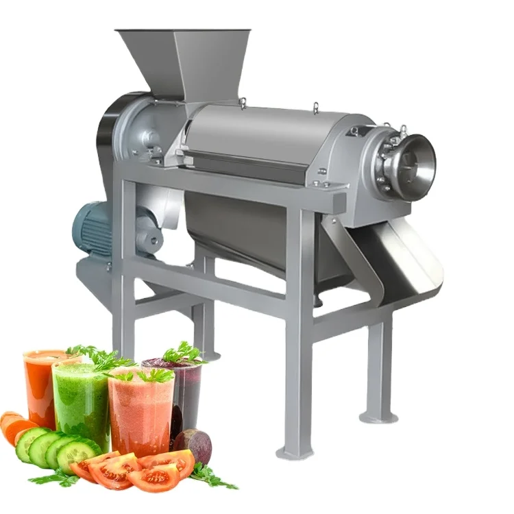 

Industrial Fruit Juice Making Machine Industrial Cold Screw Press pressing Juicer Extractor Extracting Machine