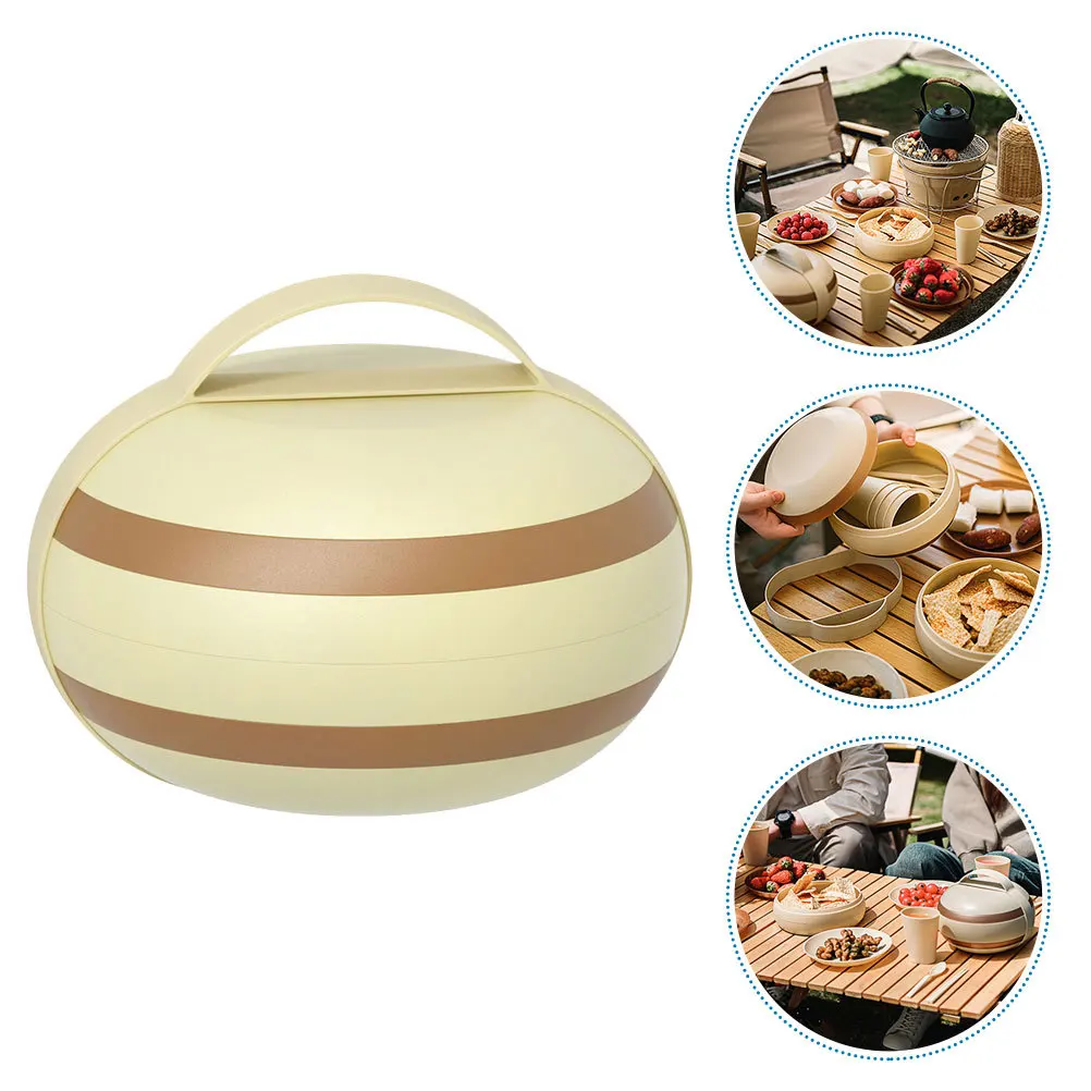 

1Set Reusable Camping Tableware Set Portable Silverware Plate Bowl Cup Spoon Chopsticks Outdoor Dish Picnic Camping Dish Set