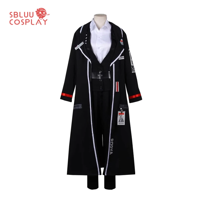 

SBluuCosplay Rodion Cosplay Costume Limbus Company Rodya Cosplay Shirt Coat Pants Uniform Halloween Carnival Party Suit