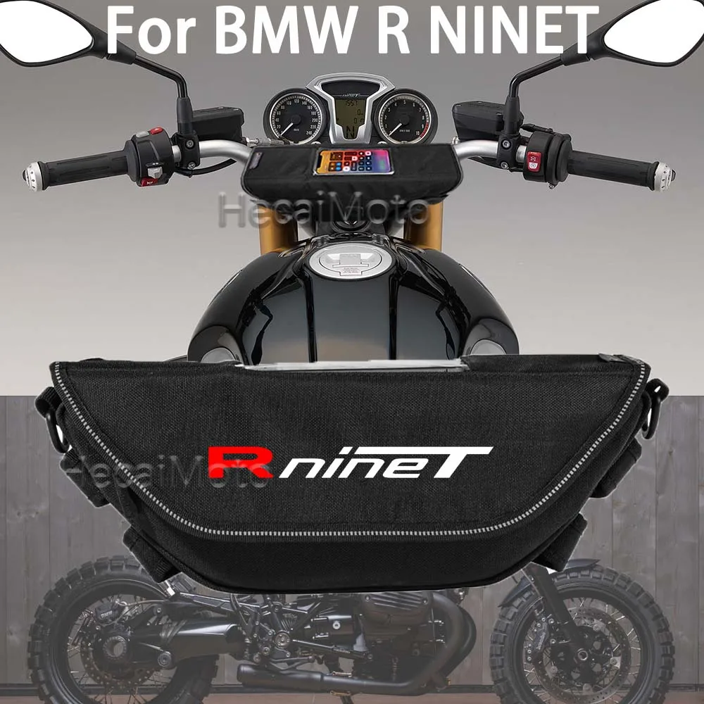 

Motorcycle accessory Waterproof And Dustproof Handlebar Storage Bag navigation bag For BMW RNINET R NINET vintage option 719 R12