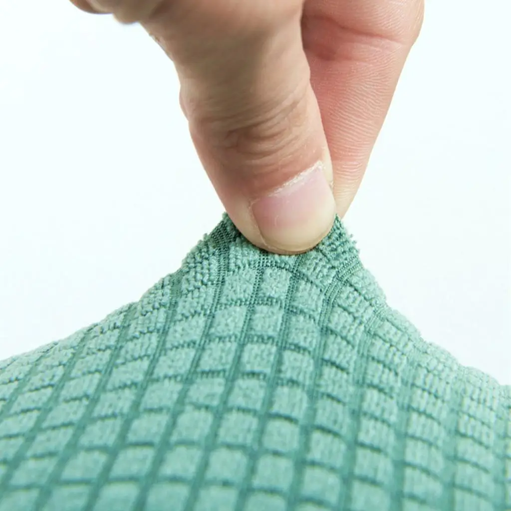 Ottoman Slipcover Polyester Blend Footstool Protector Covers for Home Office