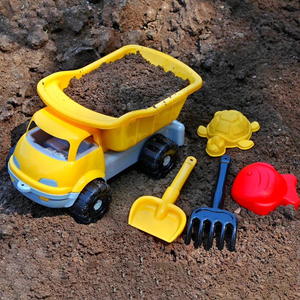 

1Set Sand Beach Playset Durable Lightweight Kids Safe Outdoor Sand Teamwork Game Equipment for Backyard Summer