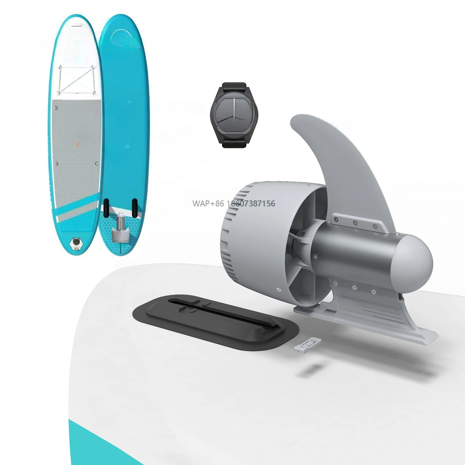 

Long Endurance Propeller Thruster Paddle Board Electric Propeller With Battery Electric Fins for Surfing Paddle Boards