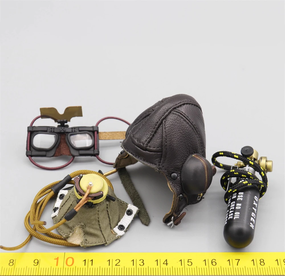 1/6th DID K80187 The British Soldier Doll Tom Man Air Goggle Mask Life Jacket Toys Model Not Real For 12" Figure Doll Collect