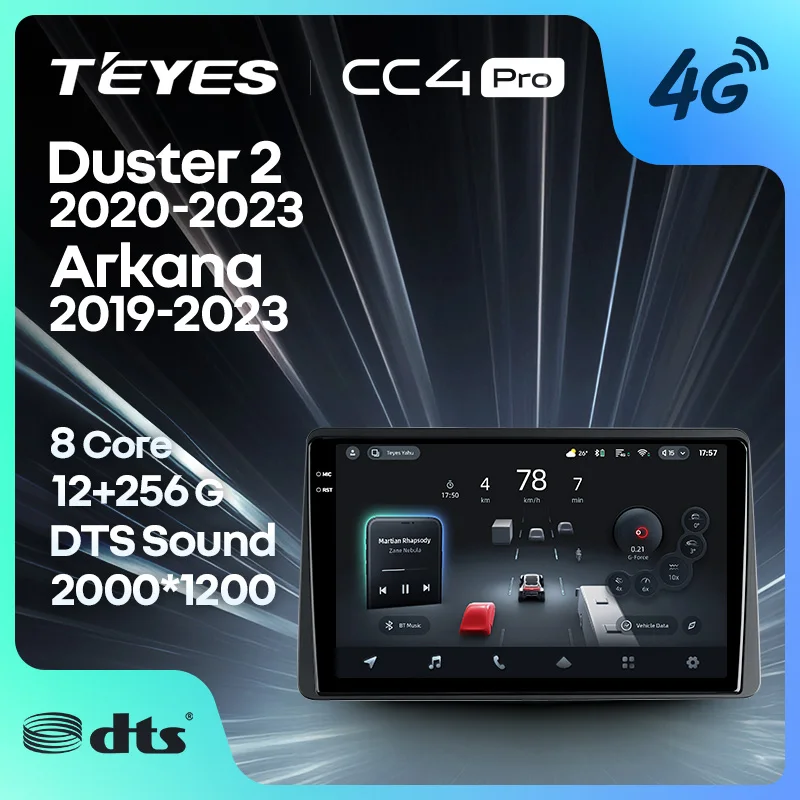 TEYES CC4 PRO Car Multimedia Player Review: A Comprehensive Guide for Renault Duster and Arkana Owners