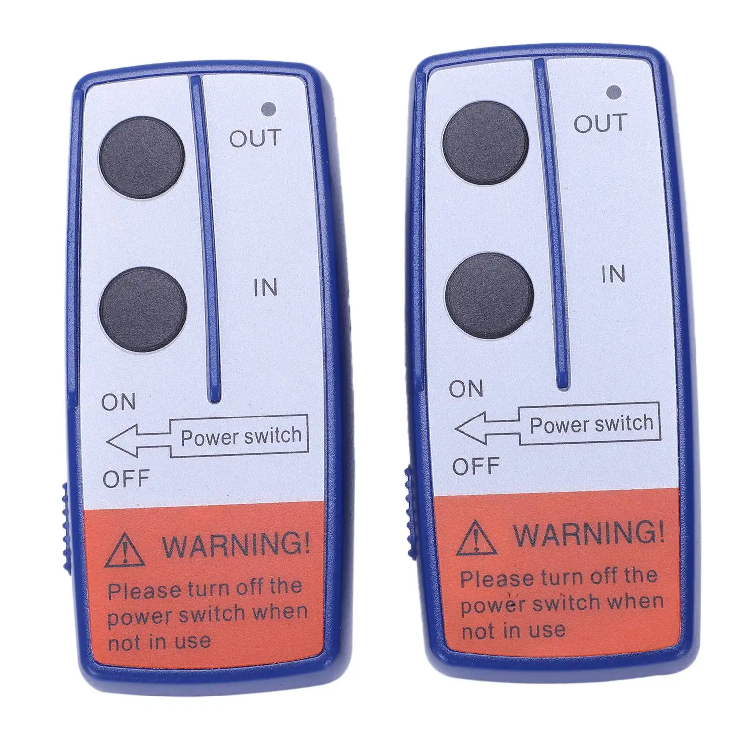 RECOVERY WIRELESS WINCH REMOTE CONTROL TWIN HANDSET ATV TRUCK 24V 24 VOLT image 2