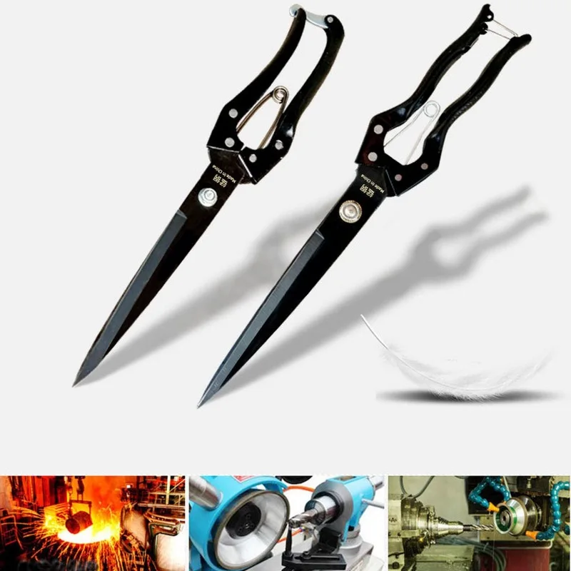 Manual Sheep Shearing Farm Wool Scissors for Goat Scissors Gardening Shepherd Farm Pet Spring Shears Manual Tools