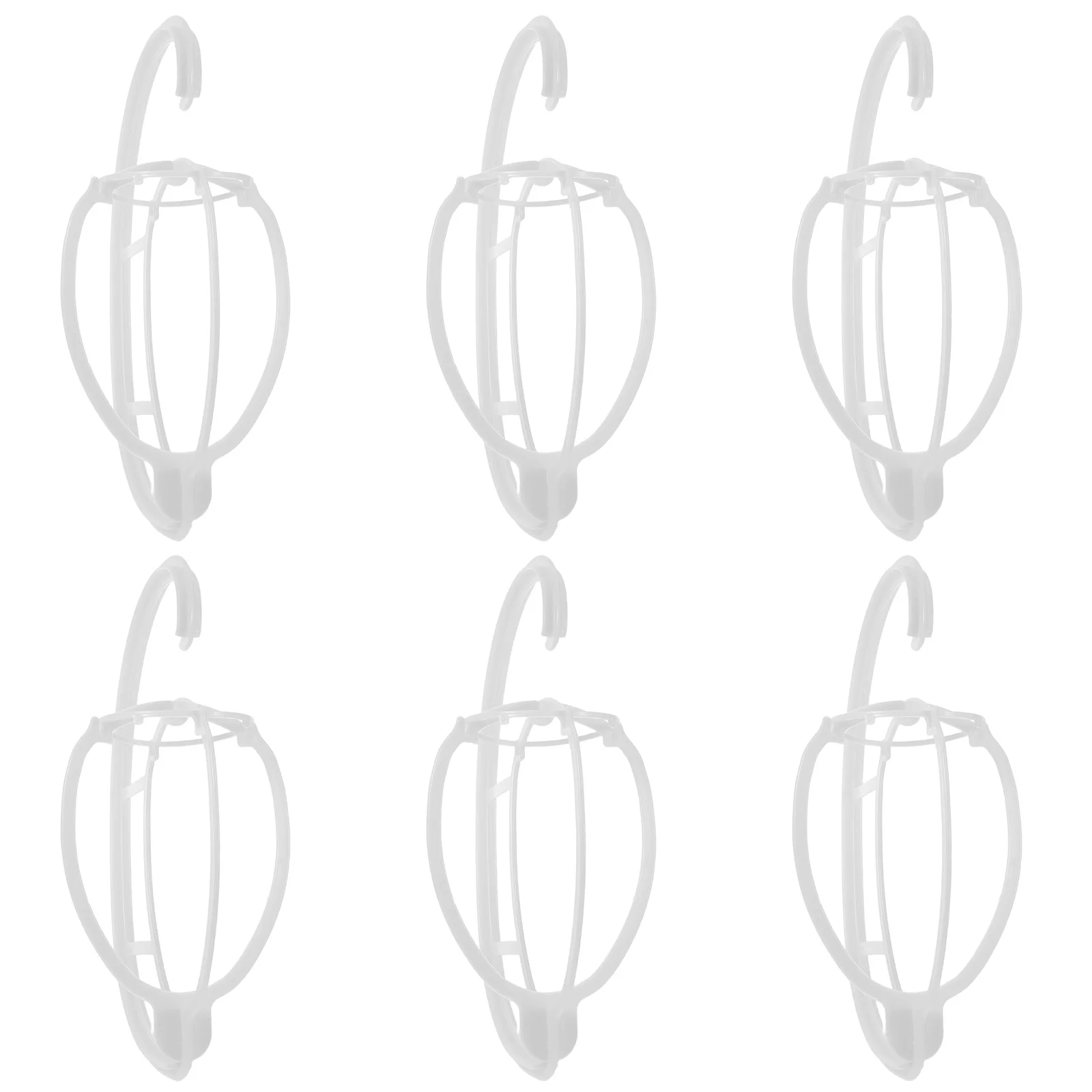 

6Pcs Heavy Duty Holding Racks Space Saving Installation for Efficient Organization and Easy Access Hanger