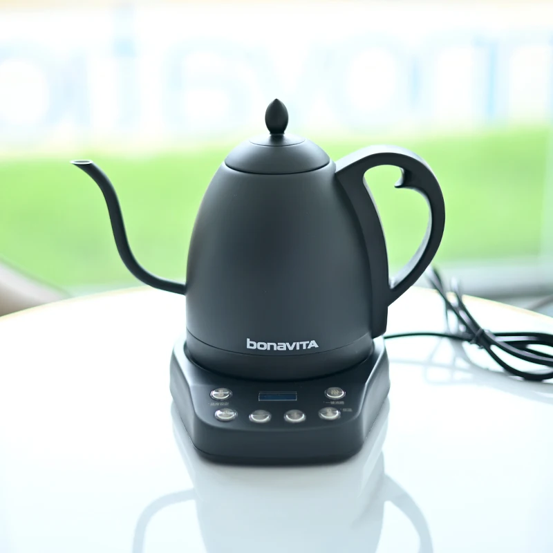 Classical Bonavita 1L kettle digital variable temperature gooseneck kettle for brewing coffee and tea Precise pour control