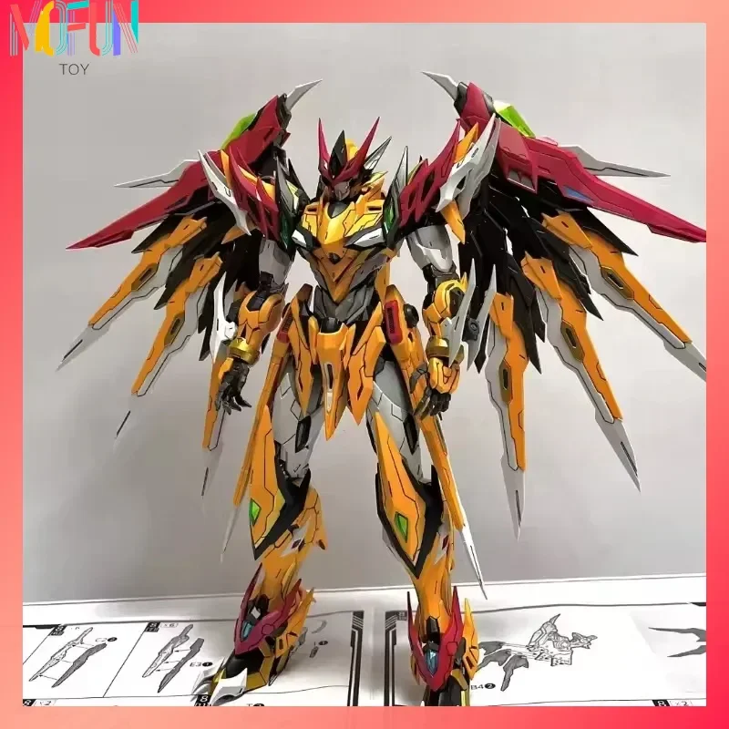 Motor Nuclear MNP‑XH01 Bai Qi Heavenly Tyrant Star Mecha Model Kit Alloy Skeleton Transformable Dragon Form Decoration Collect