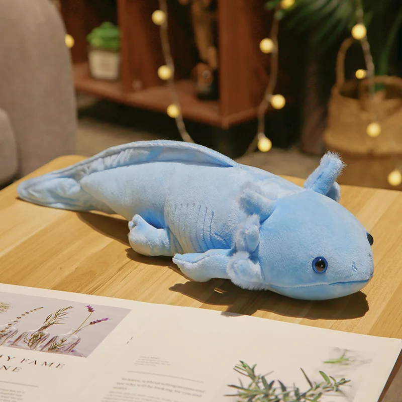 Simulation de tissu en peluche Axolotl Salamandre oreiller Jouets Simulation de tissu en peluche Axolotl Salamandre oreiller Jouets