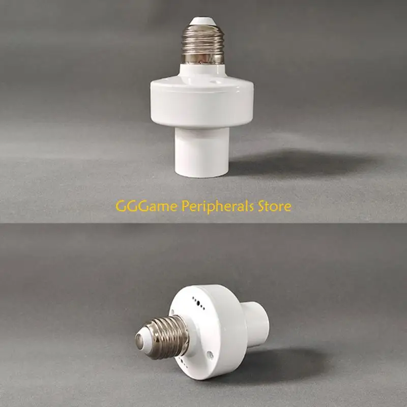 U55B E27 Screw In Motion Activated Light Holder Motion Sensors Light Socket with Delay Timers for Home Illuminations Lighting